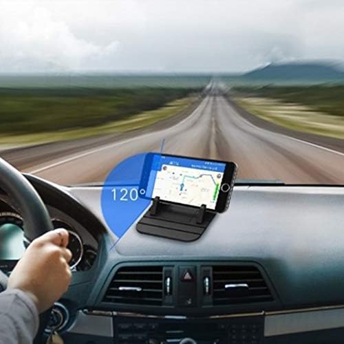 BZLSFHZ Silicone Seat Anti-Skid Pad Pad Painel Bracket para suporte GPS de telefone celular, preto