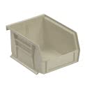 Akro-Mils Plástico empilhamento BIN 30210, 4-1/8 W x 5-3/8 D x 3 H, pedra-lote de 24