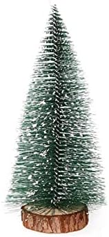 Mini árvore de Natal, árvore de pinheiro pequena pré-iluminada, árvore de natal brilhante, árvore de