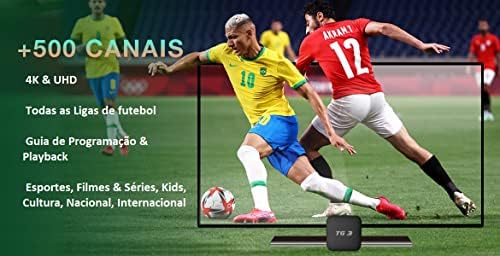 2022 Tigre 3 Brasil Smart Android Device 4K 3D HDR Wi-Fi Brasilian HDMI Box