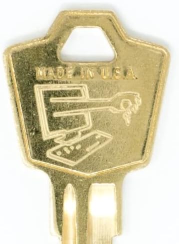Chaves de substituição do armário de arquivo 216e: 2 chaves