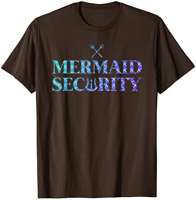 Camiseta de segurança de sereia mérman