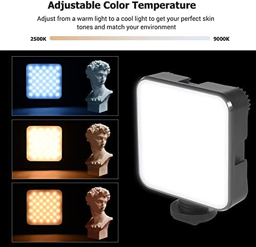 XIXIAN ST81 Pocket Recarregável LED Video Photography Light Luz de 2500k-9000k temperatura bi-color