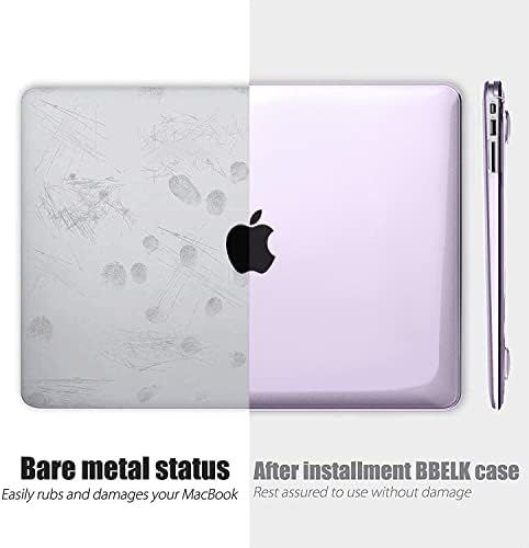 B Belk Compatível com MacBook Air 13 polegadas Caso 2010-2017 Modelo de liberação A1466 A1369, laptop