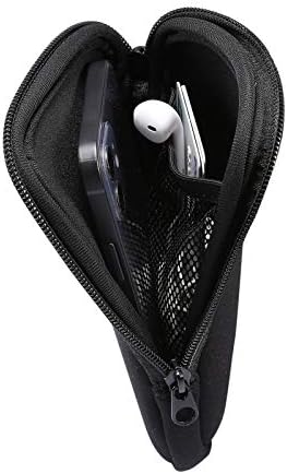 Caixa de coldre Neoprene Sleeve, bolsa móvel de bolsa universal de 6,1 polegadas com zíper para Samsung
