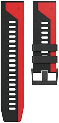 UMCNVV Sport Silicone Watch Band Pulp Screp para Garmin Fenix ​​6x 6 Pro 5x 5 mais 3 h Smartwatch 22 26mm