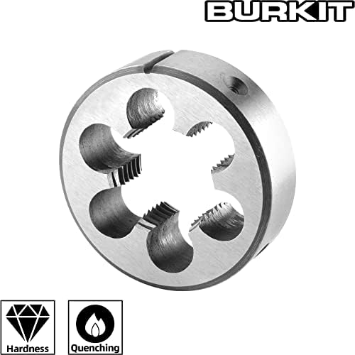 Métrica Burkit M32 x 2,5 Dado de rosqueamento redondo, M32 x 2,5 rosca da máquina Die a mão direita