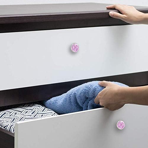 A gaveta puxa alças de gabinete com 8 parafusos de montagem para casas DIY Varanda Bainário de cozinha Botões