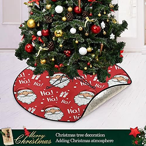 Xigua Feliz Natal Manço de neve árvore de Natal 28,3 polegadas, tapete de bandeja à prova d'água para protetor