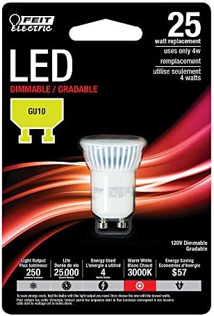 Feit Electric BPMR11/GU10/LED/CAN 25 W EQ Warm White DM MR11 LED LED LED LUZ