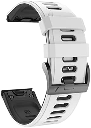 Bdnjn 22 26mm Smart Watch tiras para Coros Vertix 2 Soft Silicone Smartwatch para Garmin Fenix ​​6 5x