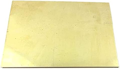 Placa de latão Kekeyang Folha de cobre pura papel h62 placa de latão Metal DIY Experimento espessura da folha