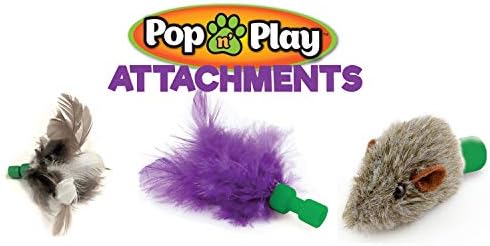 As inovações de Allstar usam com o Pop N Play; 3 acessórios para brinquedos de gatos de substituição; Inclui