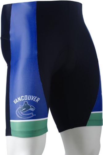 NHL Vancouver Canucks shorts de ciclismo feminino