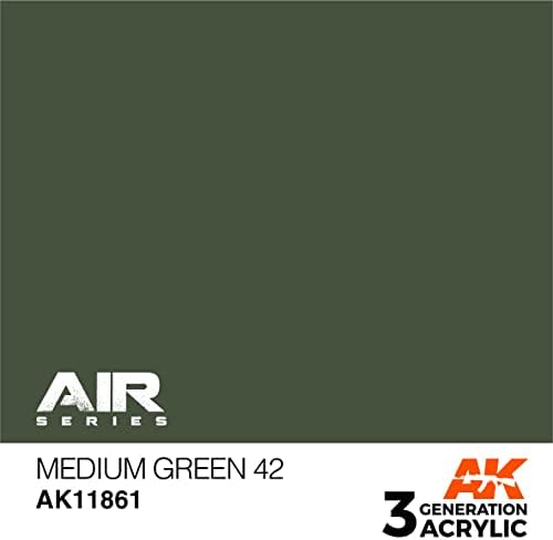 Ak Acrylics 3Gen Aircraft AK11861 Verde médio 42