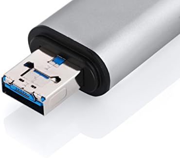Winten Type-C, USB-A, USB-Micro 3 em 1 Card de memória Silver-WT-IHUB-10-SL