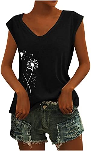 Camiseta casual de verão feminina tampas de moda com calda de pescoço Bloups Bloups Slim Plain Camisetas