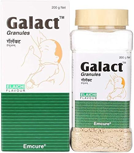 BestDeal Pack of 2 Galact Granules 200 GM para Lactonics ayurvédicos