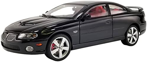 GMP 2006 Pontiac GTO Phantom Black com Edição Limitada de Interior Vermelho para 450 peças Worldwide 1/18