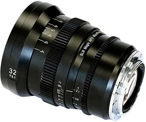 SLR Magic Apo Microprime Cine 32mm T2.1 lente para montagem em EF Canon