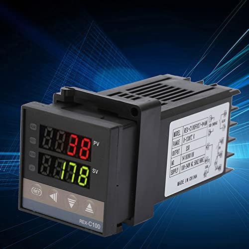 Kit de controlador de temperatura, 0 ℃ ~ 1300 ℃ Digital LED PID Termostato Kit de termostato Inteligente