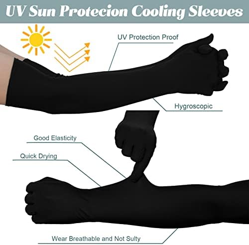 TISACY 4 Pars Mulheres UV Long Luvas de Proteção ao Sol