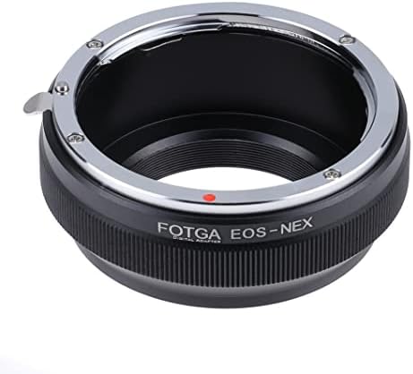 FOTGA EOS Lente EF para montagem E-monte Nex Câmera Nex-5r Nex-5t Nex-6 Nex-7 A7S A7R II A6500