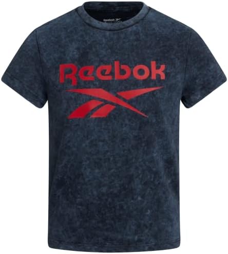T -shirt atlética dos garotos da Reebok - 2 pacote de pacote ativo de desempenho esportivo
