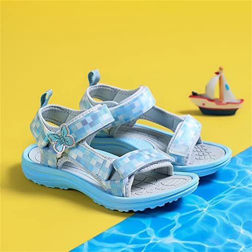 Sandálias infantis moda moda respirável grossa solada de verão sandálias