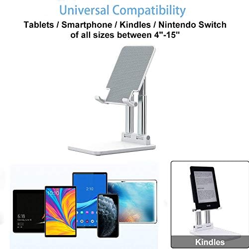 Monitor portátil Stand-Tablet Stand, dobrável e ajustável, Super Sturdy, suporte para tablets Stand para