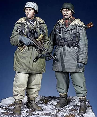 GL-HOME 1/35 Tema de Guerra Militar Segunda Guerra Mundial Kharkov Soldier Resin Model Kit Unesslebled