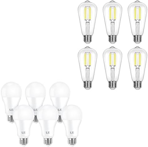 Bundle LePro 丨 - Lâmpadas LED de 4000k de luz branca e 4000k lâmpadas led de ledis led de 4000k LED Edison