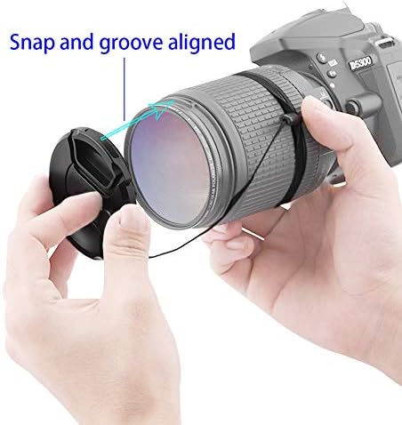 Tampa de tampa de lente de 67 mm compatível com Sigma 35mm F1.4 DG HSM | A, Huipuxiang [2 pacote]