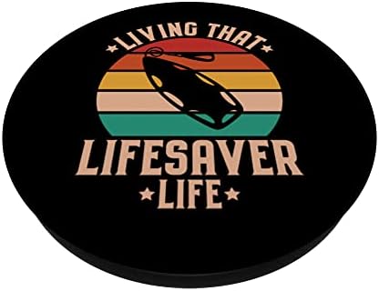 Resgate de água Vivida que LifeSaver Life LifeSaver Popsockets Swappable PopGrip