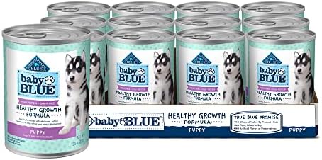 Fórmula de crescimento saudável de búfalo azul azul Buffalo Alta proteína, comida natural de cachorro,