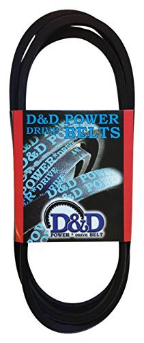 D&D PowerDrive 9R485 Corrente de substituição padrão métrica, 3L, 1 banda, 19 , borracha