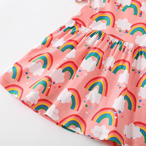 Kagayd Girls Boho Dress Girls Dress Rainbow Girls Dress Spring Girls Dress Girls Girl