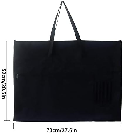 Opwele Art Portfolio Bag Big Capacity Arte Supplies Caso Caso Saco de portfólio à prova d'água durável para