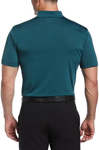 PGA Tour Men's Short Manga Camisa Polo de listra única