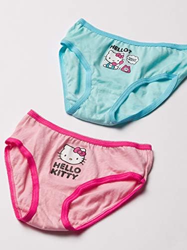 Hello Kitty Girls ' de calcinha de algodão penteada 7pk e 10pk Panties em 2/3t, 4t, 4, 6 e 8