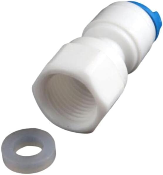 4pcs 1/4 Adaptador de rosca feminina para fêmea para acessórios de purificador de água de conexão rápida de