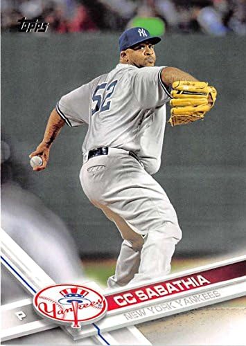 2017 Topps Series 2 465 CC Sabathia New York Yankees Baseball Card