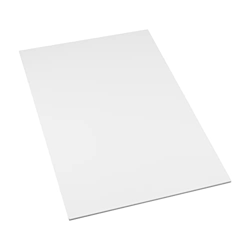 OTHMRO 1PCS Folha de PVC expandida 11,8 *7,87 Placa de PVC rígida para impressão branca, folha de placa