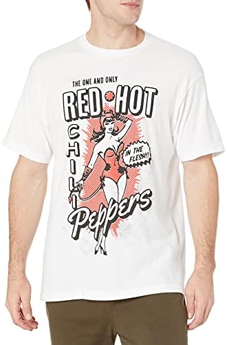 Camiseta Branca Red Hot Chili Peppers Peppers