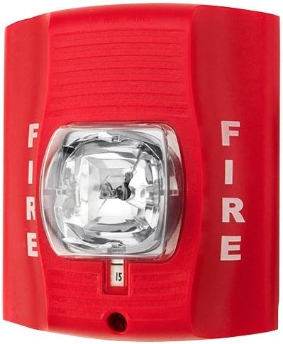 Spyassociates Fire Alarm Strobe Light Câmera escondida - câmera de espionagem para segurança doméstica interna e