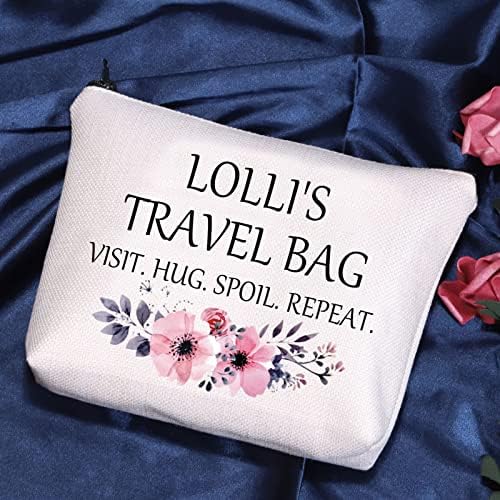 Pofull vovó Lolli Presente Lolli para ser Gift Lolli's Travel Bag Visite Hug Spoling Repice Travel Cosmetic