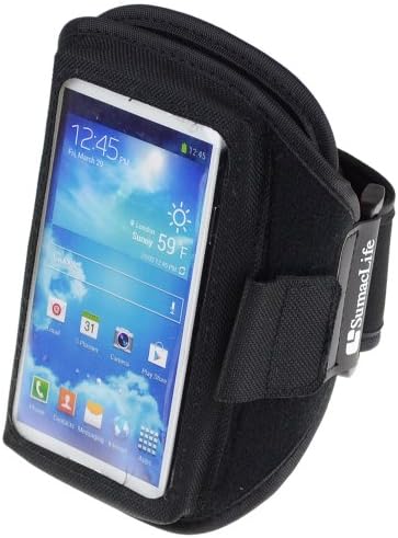 Sumaclife Running Sports Sports Neoprene BRANCH Bolsa para Samsung Galaxy S4, S3