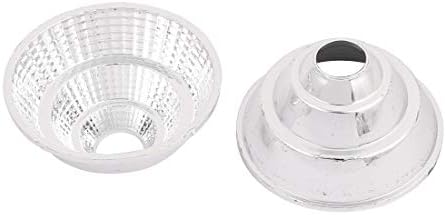 Aexit 2pcs D50mm Lutas de iluminação e controla o copo de refletor de plástico H25mm Plástico