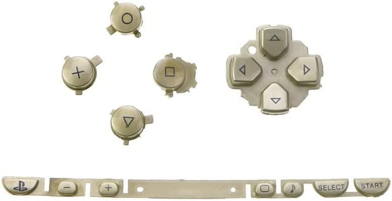 Esquerda à esquerda Abxy Selecione o kit de botão inicial para iniciar o PSP1000 PSP 1000 Substituição