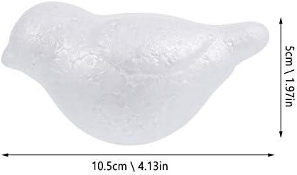 ALREMO XINGHUANG - 10pcs Simulação artificial de espuma de espuma de pássaro poliestireno isopor modelagem
